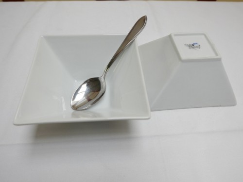 Soepkom - Napoli - Vierkant 14x14x7cm (Krat 20 stuks)